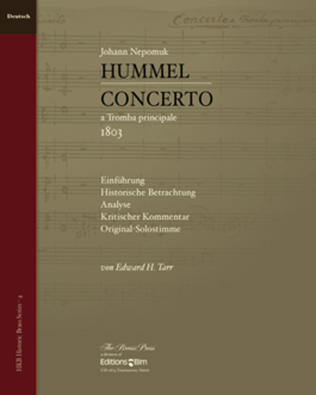J.N. Hummel, Concerto a Tromba principale (1803)