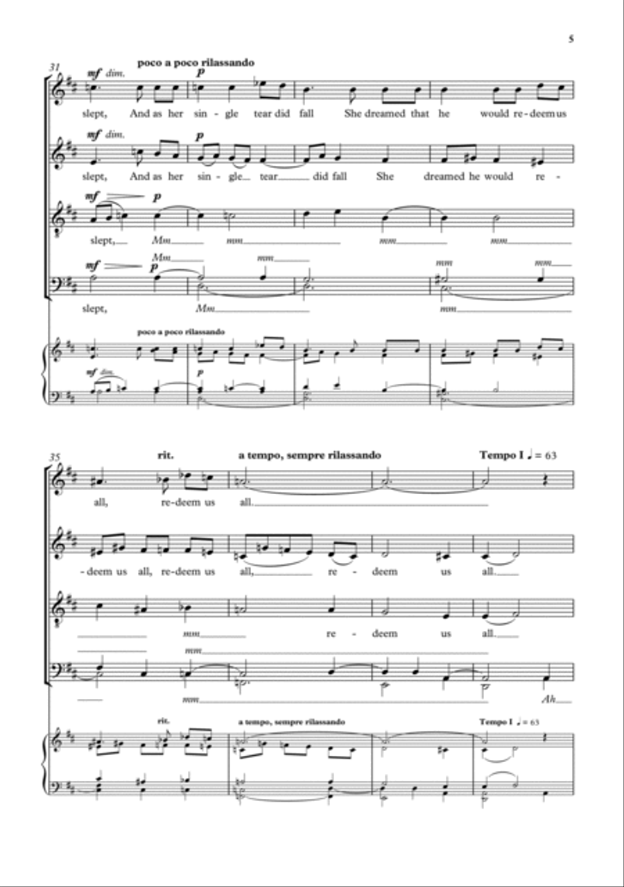 Was I the lamb? Was I the lamb? 4-Part scores gallery preview page 3