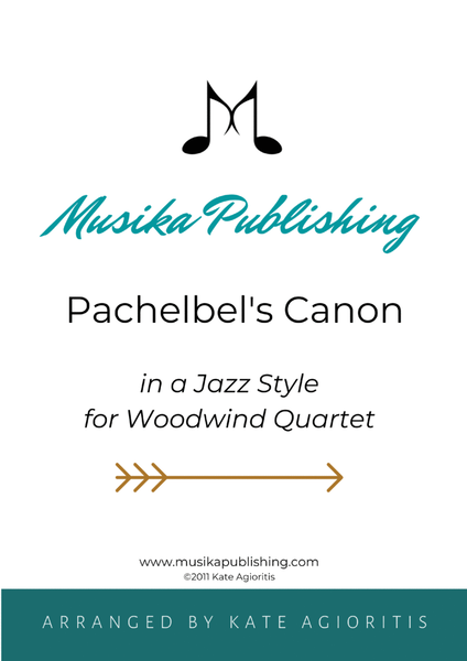 Pachelbel's Canon - in a Jazz Style - for Woodwind Quartet image number null