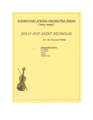 Book cover for JOLLY OLD SAINT NICHOLAS
