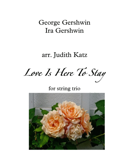 Love Is Here To Stay from GOLDWYN FOLLIES from AN AMERICAN IN PARIS image number null