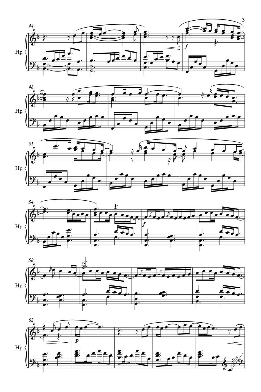 Runaway Runaway Harp scores gallery preview page 3