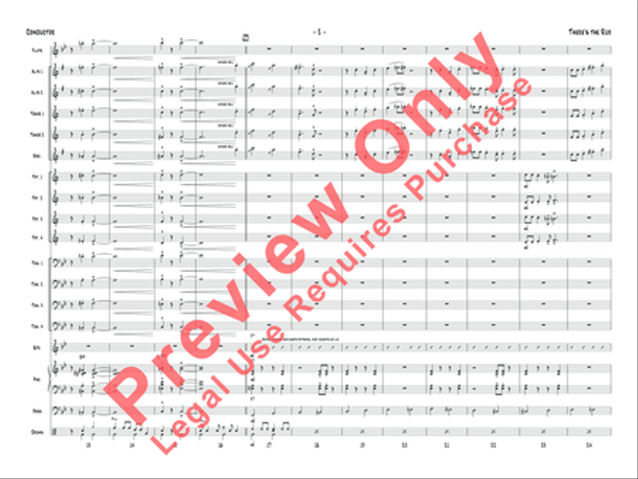 There's the Rub There's the Rub Jazz Ensemble scores gallery preview page 3