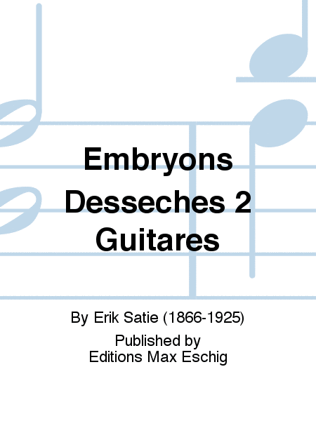 Embryons Desseches 2 Guitares