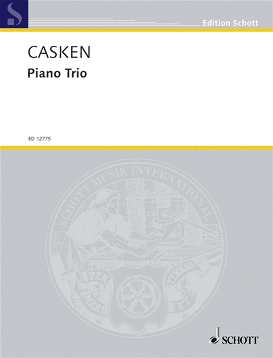 Casken Piano Trio Piano Trio scores gallery preview page 1