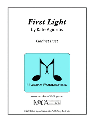 First Light - Clarinet Duet
