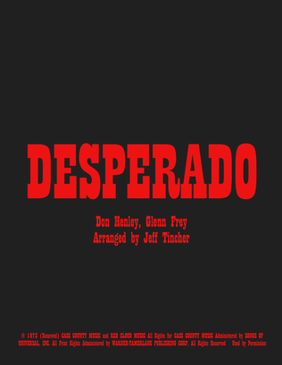 Book cover for Desperado