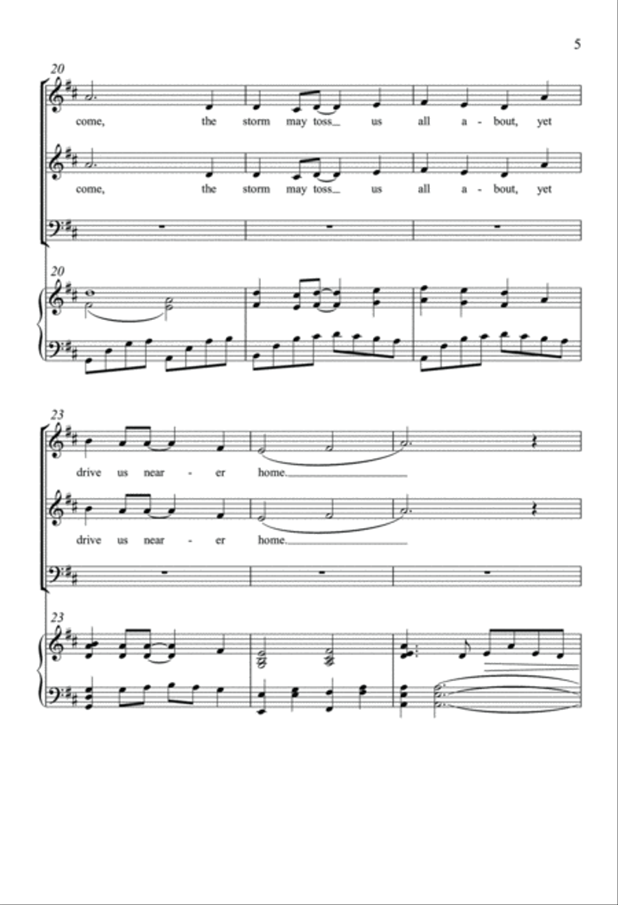 Quiet Sea Quiet Sea 3-Part scores gallery preview page 4