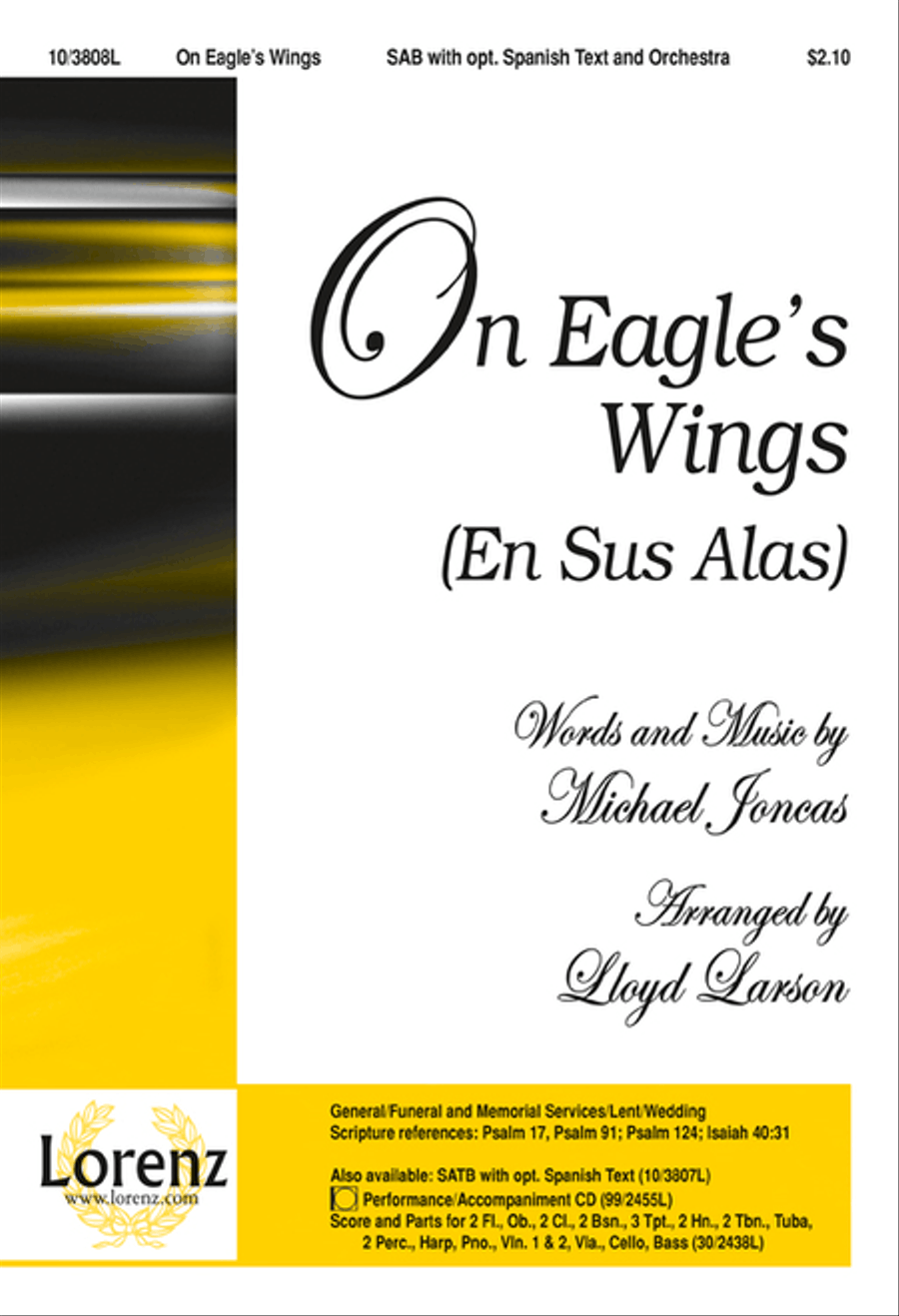 On Eagle's Wings 3-Part scores gallery preview page 1