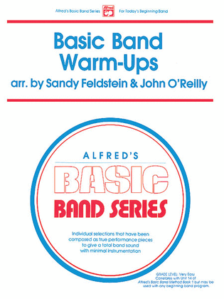 Book cover for Basic Band Warm-ups