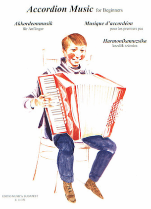 Book cover for Accordion Music for Beginners