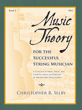 Book cover for Music Theory for the Successful String Musician, Book 2 - Bass