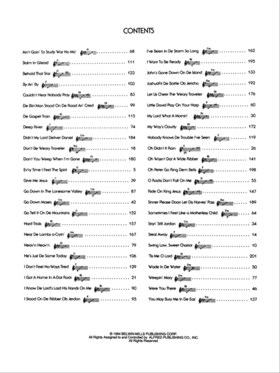 The Spirituals of Harry T. Burleigh Medium-Low Voice scores gallery preview page 2