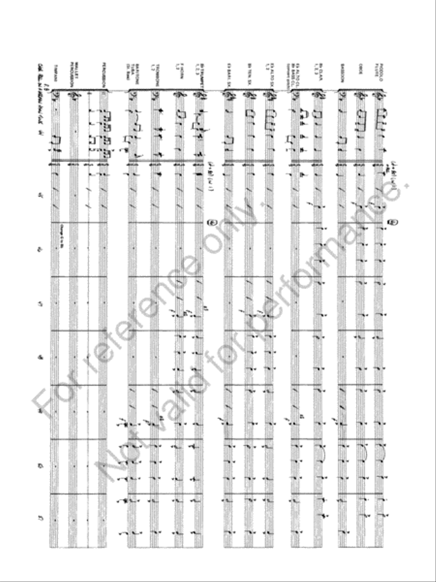 Chorale Prelude On A German Hymn Tune Concert Band scores gallery preview page 10