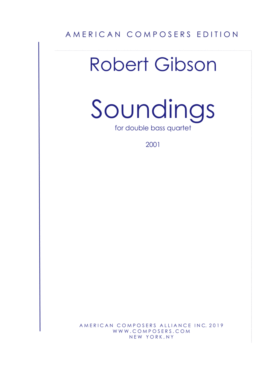 [GIbsonR] Soundings