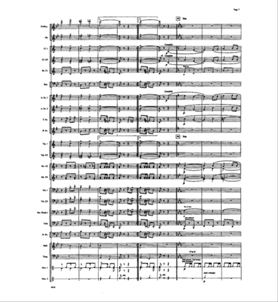 Children of the Shrine Concert Band scores gallery preview page 6
