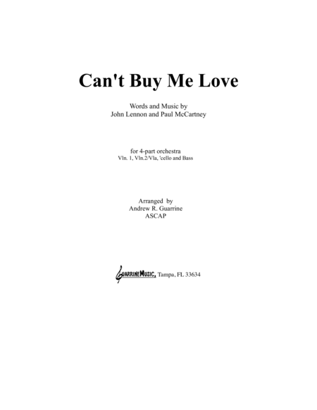 Can't Buy Me Love image number null