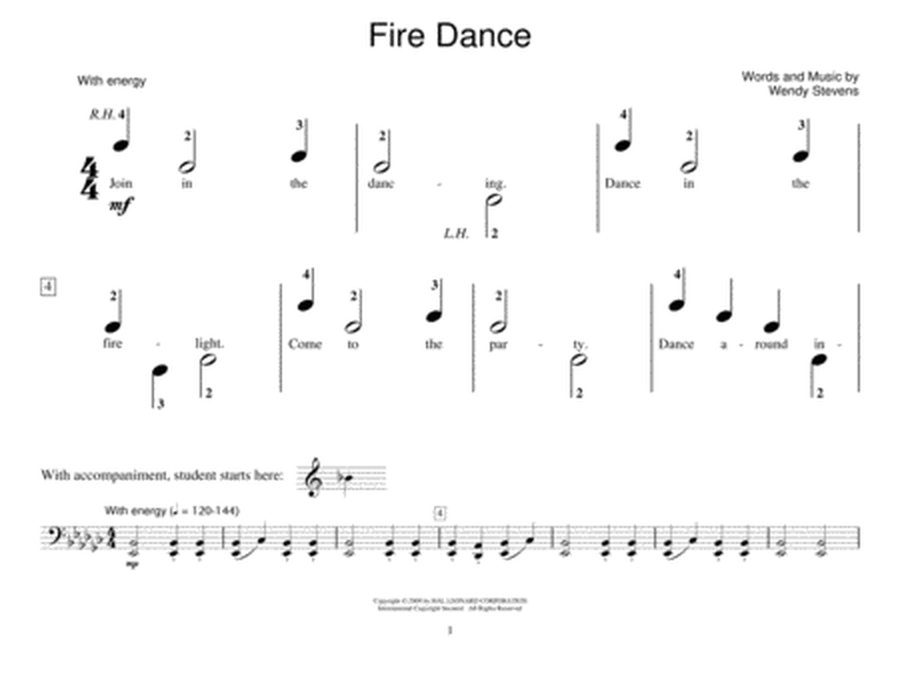 Fire Dance (Piano Duet)