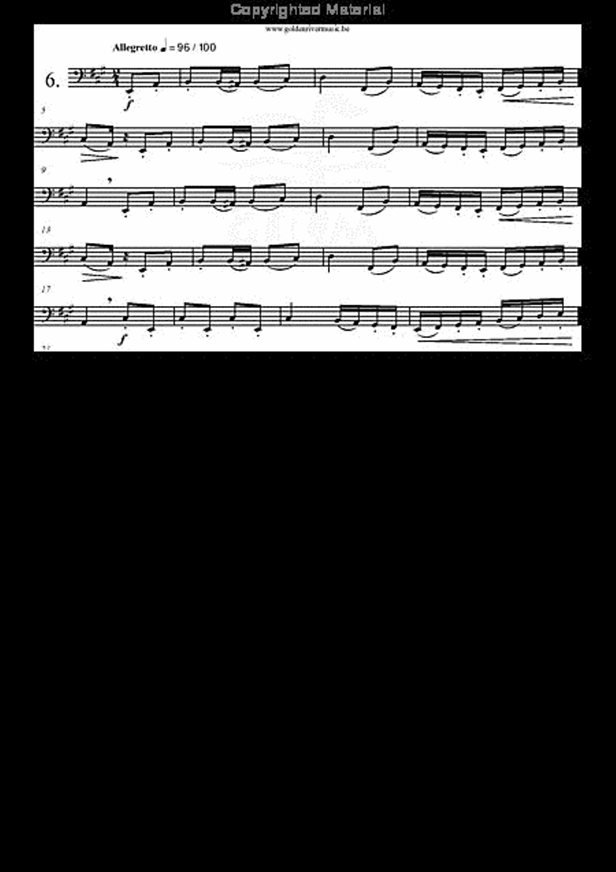 18 Etudes Melodiques Tuba scores gallery preview page 7