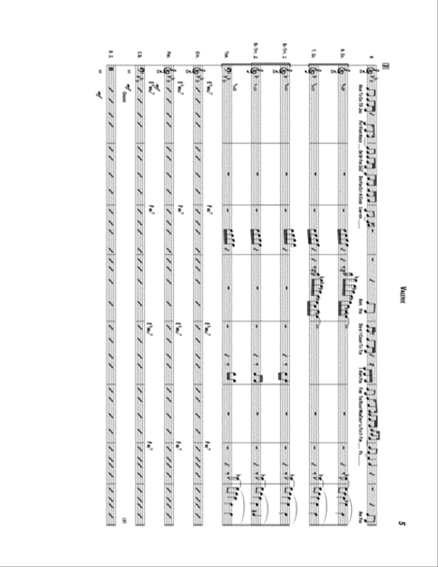 Valerie Jazz Ensemble scores gallery preview page 5