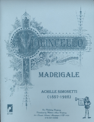 Book cover for Madrigale