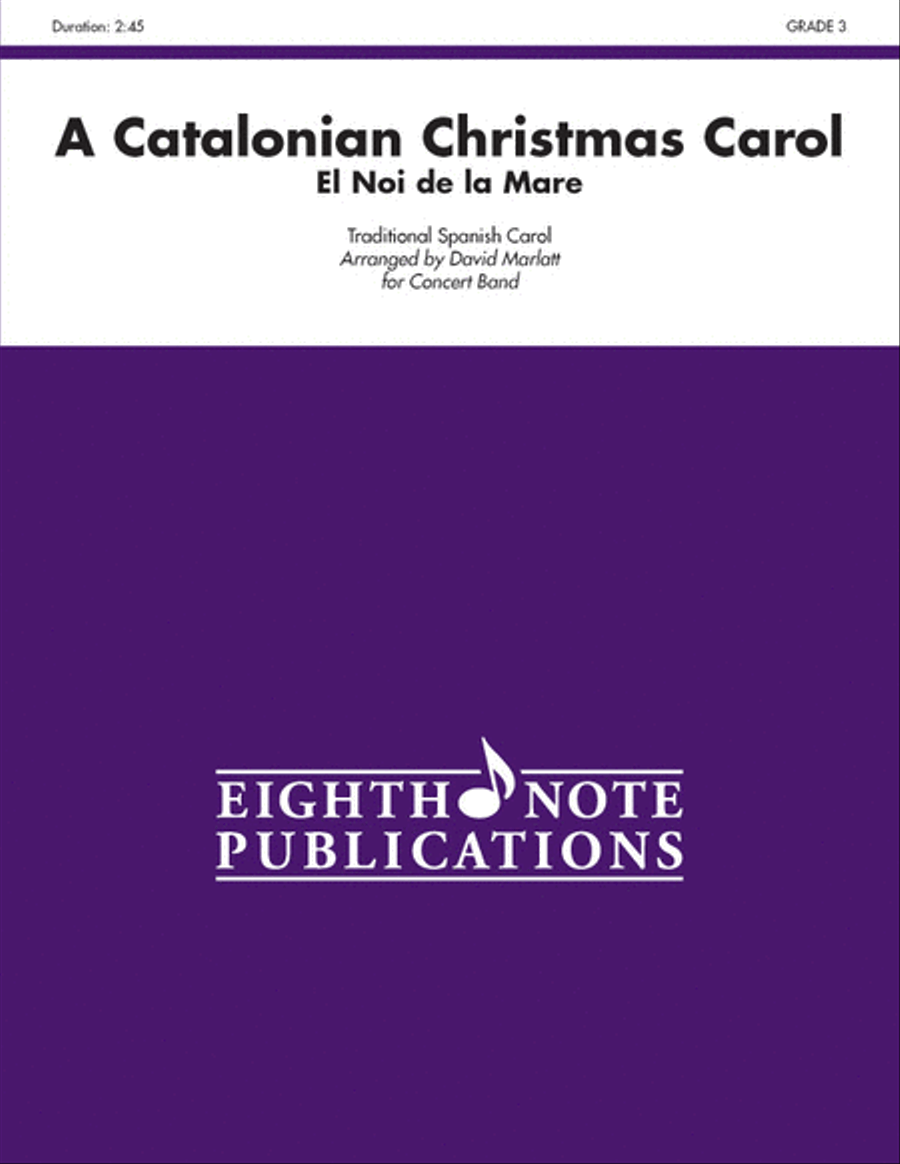A Catalonian Christmas Carol Concert Band scores gallery preview page 1