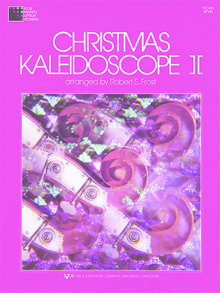Book cover for Christmas Kaleidoscope, Book 2 - Violin