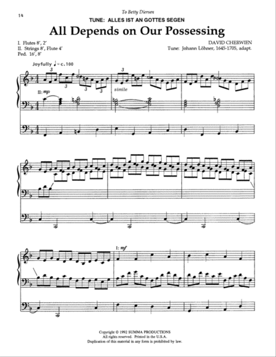 Interpretations, Book IX Interpretations, Book IX Organ Solo scores gallery preview page 8