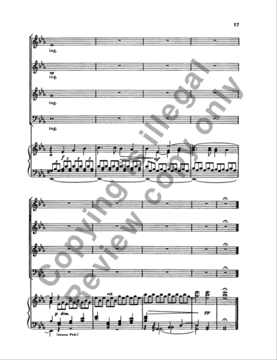 Behold a Star from Jacob Shining 4-Part scores gallery preview page 35