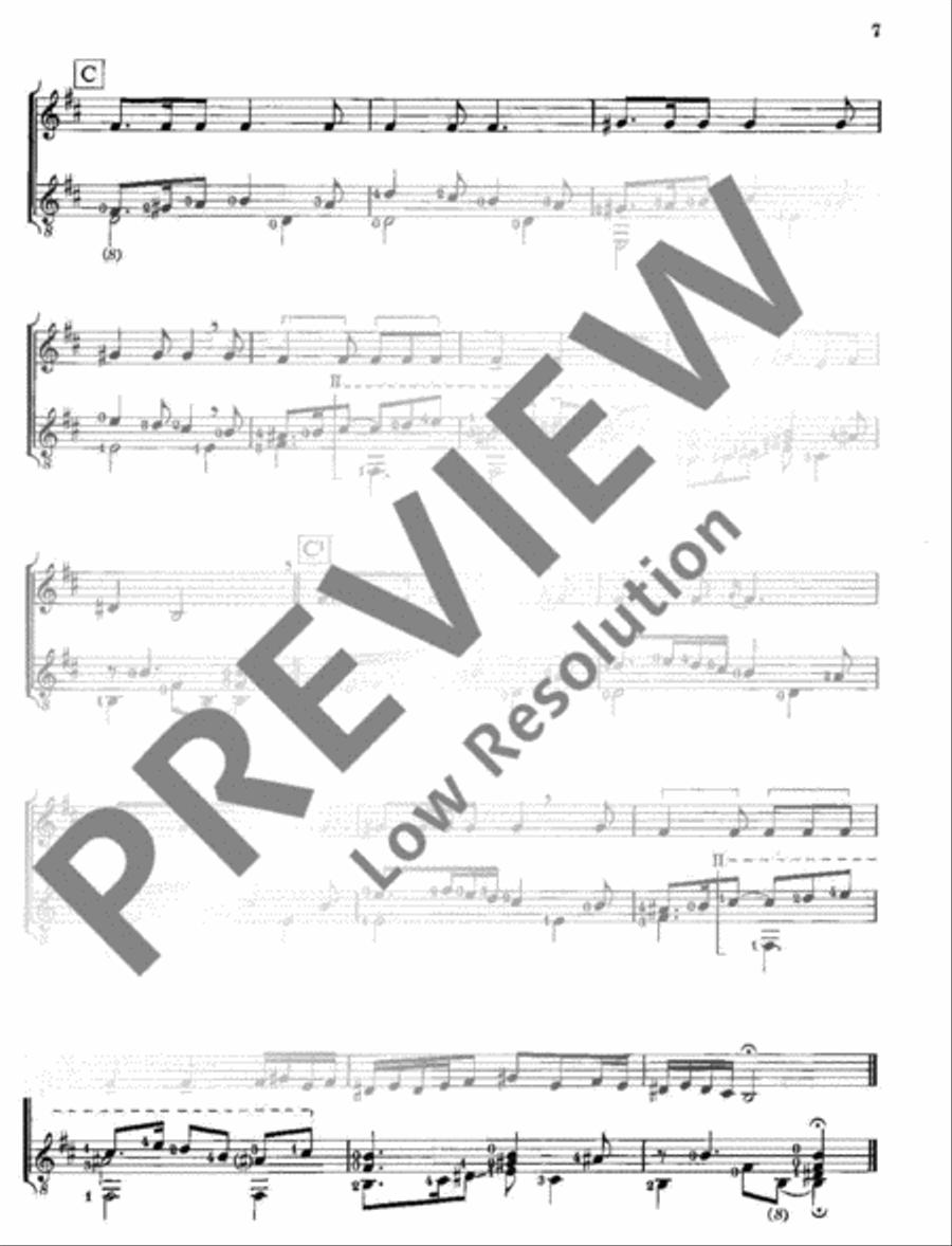 3 Dances 3 Dances Flute scores gallery preview page 8