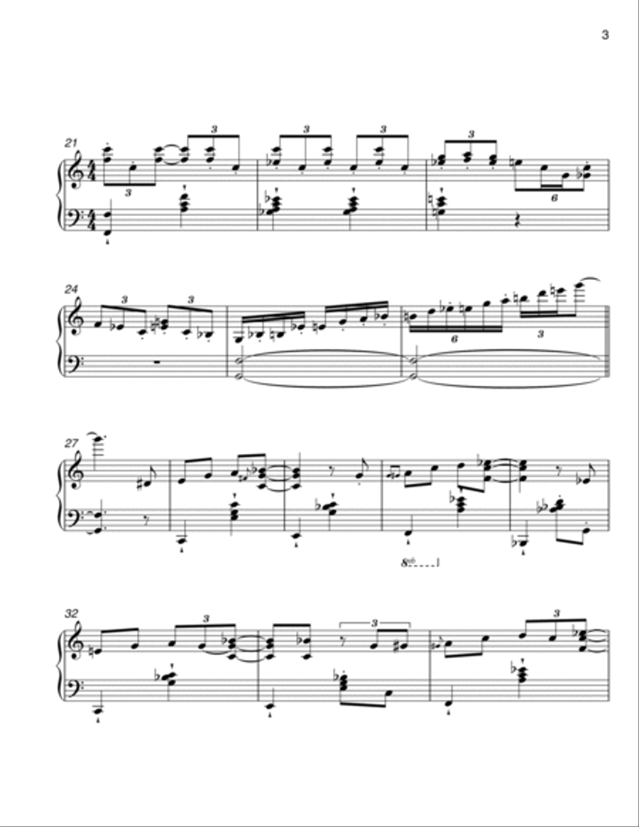 Cruella De Vill Piano Solo scores gallery preview page 4