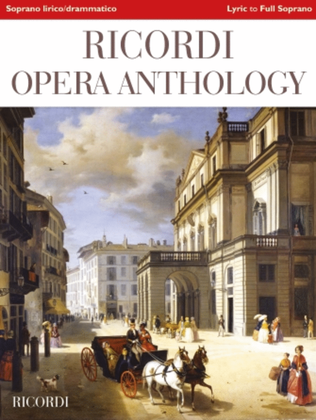 Book cover for Ricordi Opera Anthology: Soprano, Volume 2