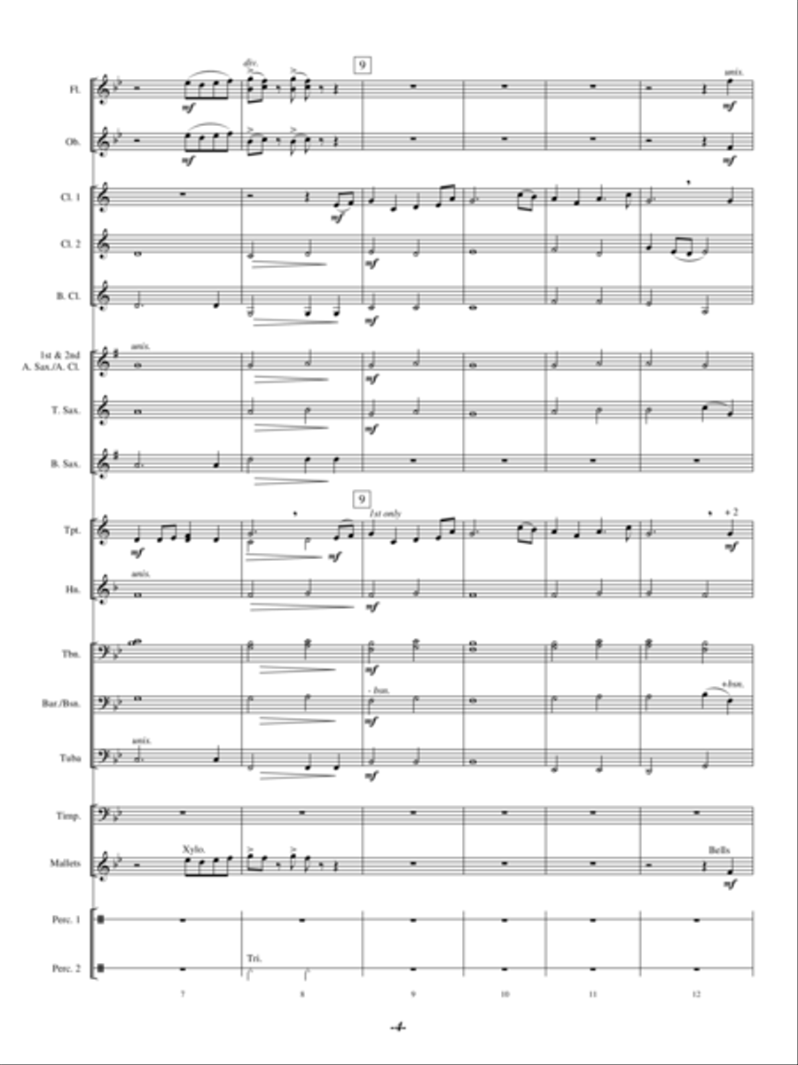 Whispering Ridge Whispering Ridge Concert Band scores gallery preview page 3