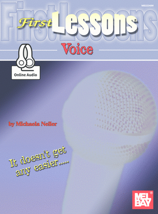 Book cover for First Lessons Voice