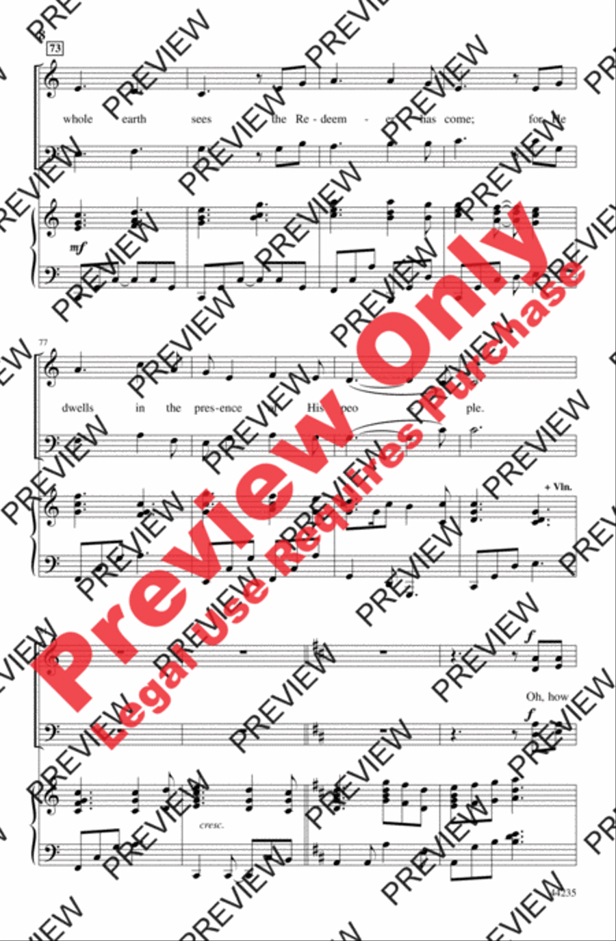 Oh, How Good It Is 4-Part scores gallery preview page 8