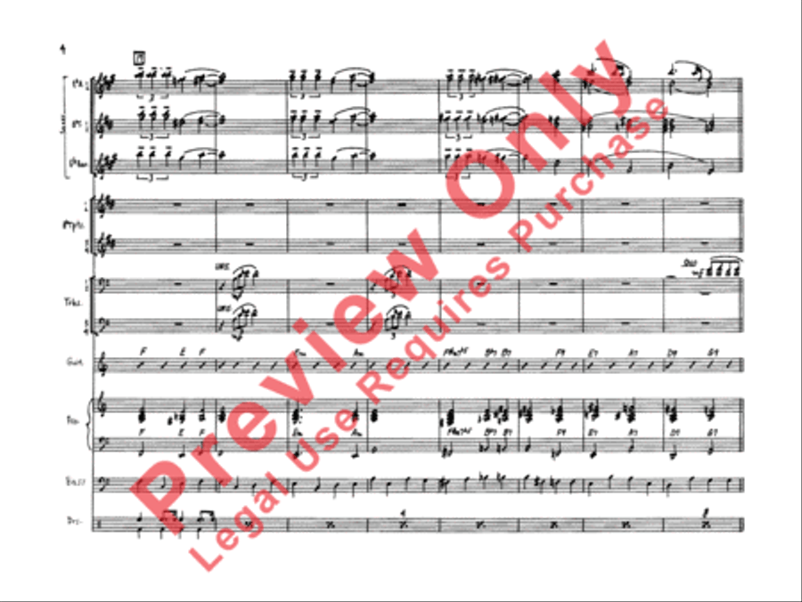 April in Paris Jazz Ensemble scores gallery preview page 5