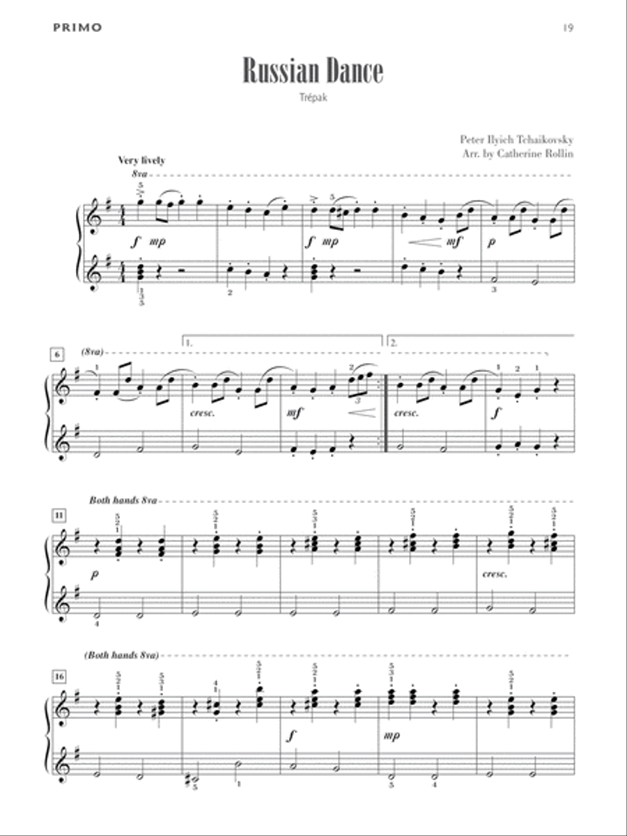 The Nutcracker Suite for Two Small Ensemble scores gallery preview page 13