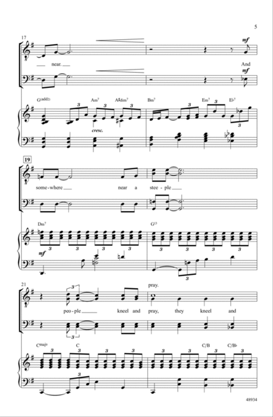 This Time of the Year Choir scores gallery preview page 4