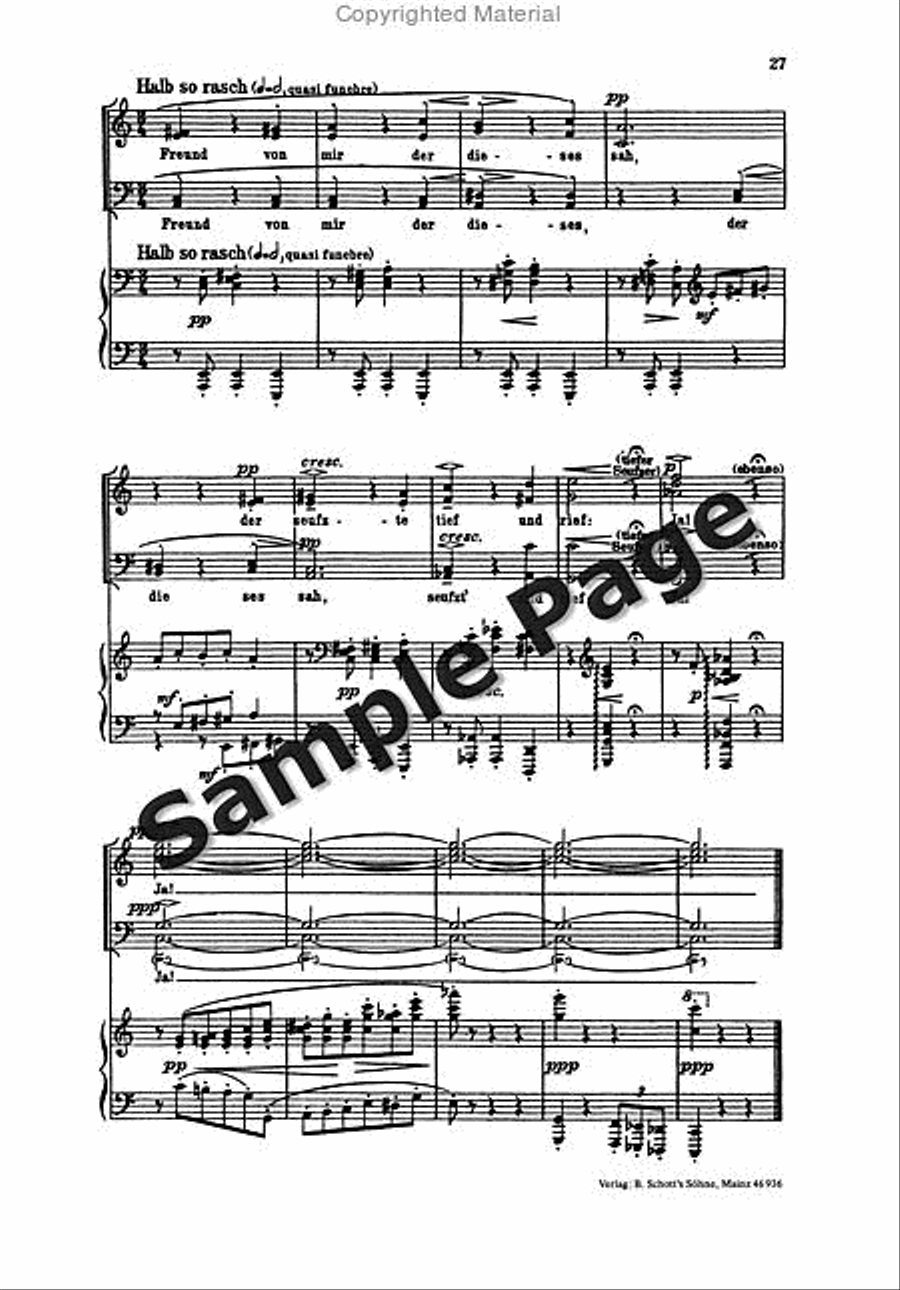Portrait Studies 3 TTBB scores gallery preview page 28