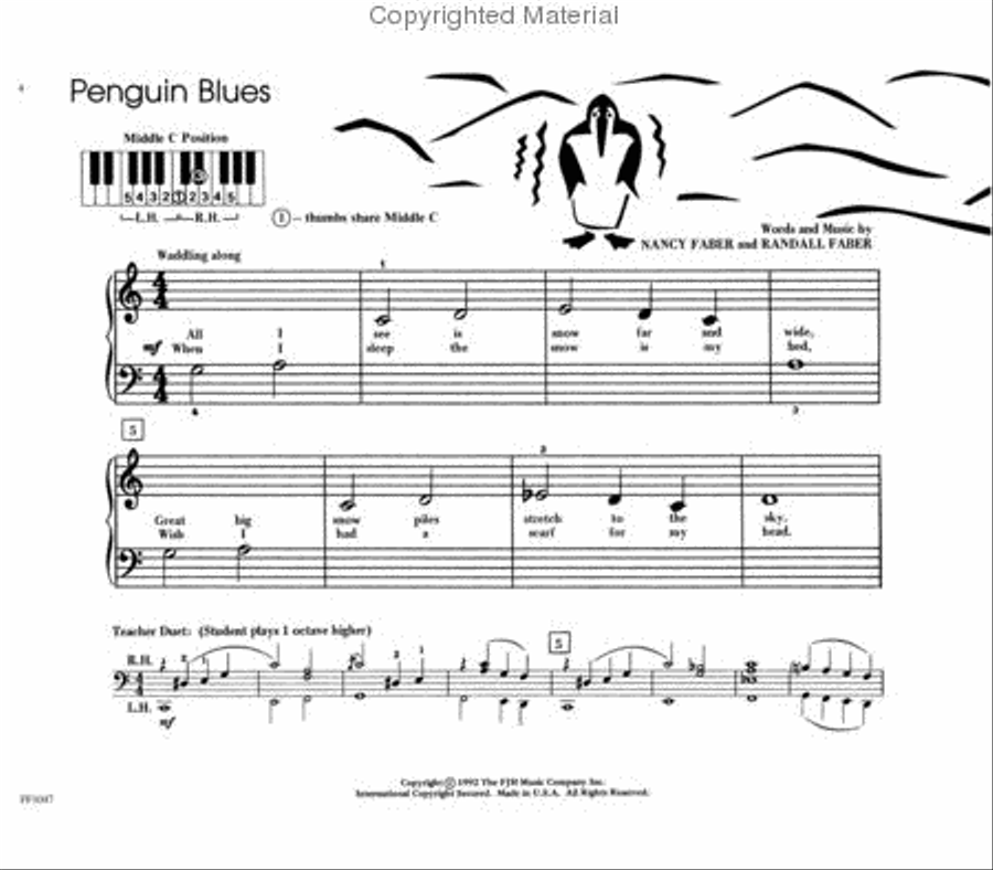 PreTime Piano Jazz & Blues Piano Method scores gallery preview page 2