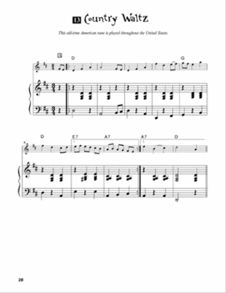 The American Fiddle Method, Vol. 1 - Piano Accompaniment
