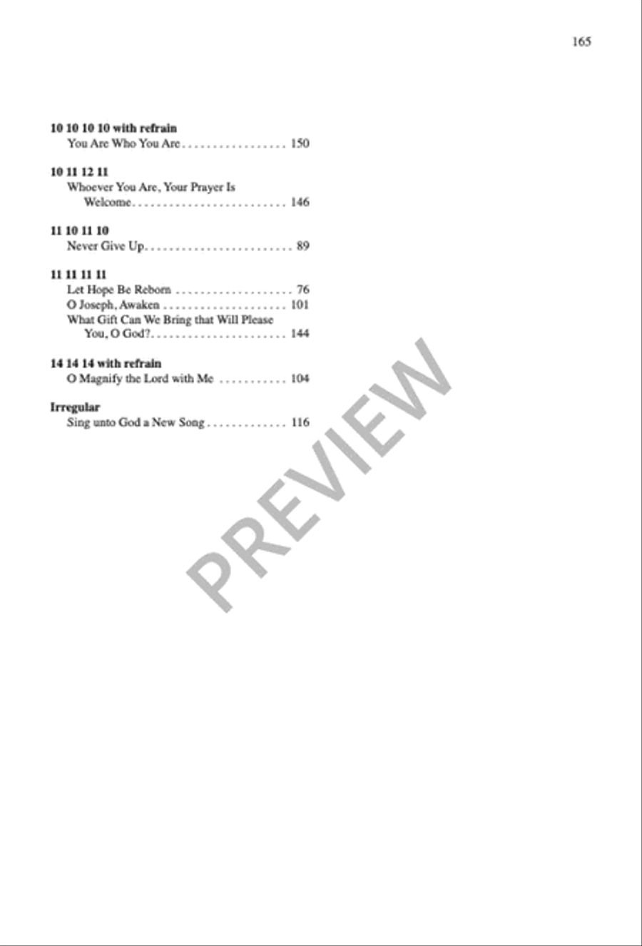 Sing No Empty Alleluias Sacred scores gallery preview page 151