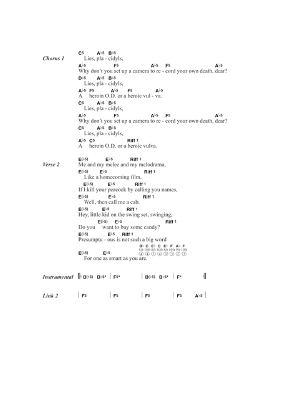Blue Shot Guitar scores gallery preview page 2
