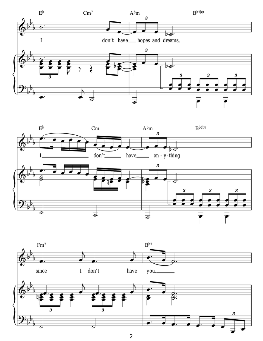 Since I Don't Have You Acoustic Guitar scores gallery preview page 2