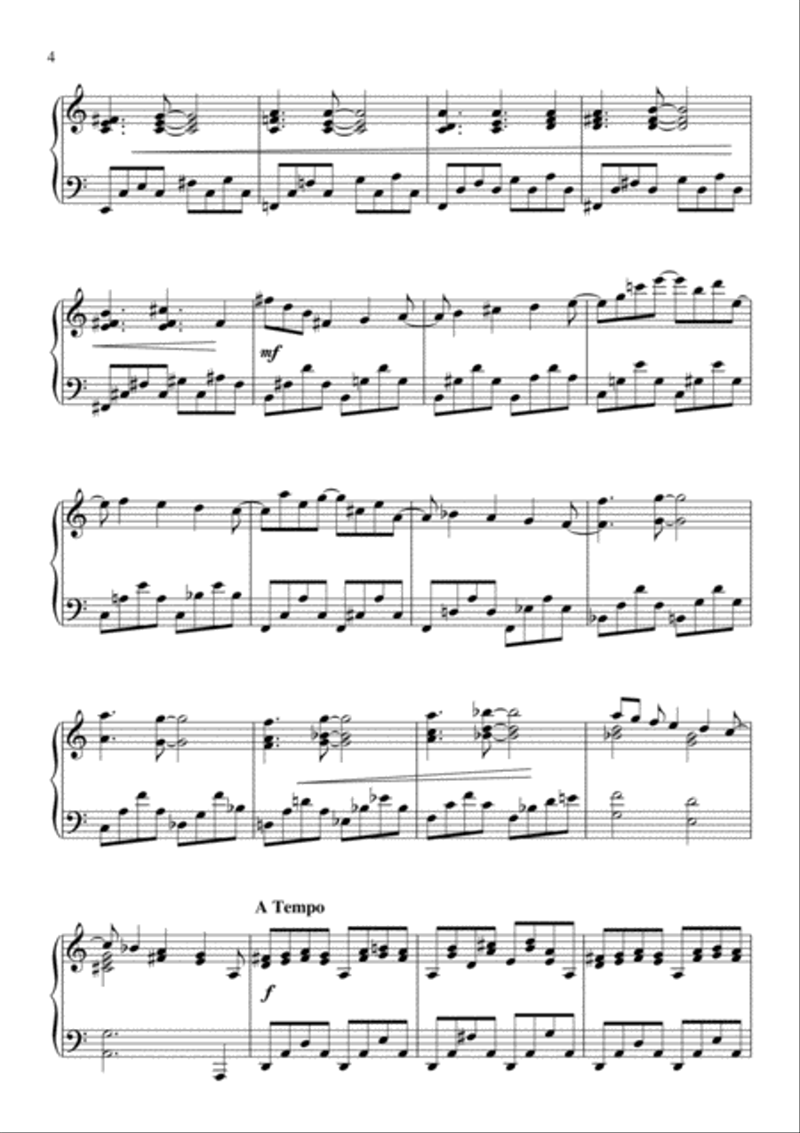 Shifting Tones Piano Solo scores gallery preview page 4