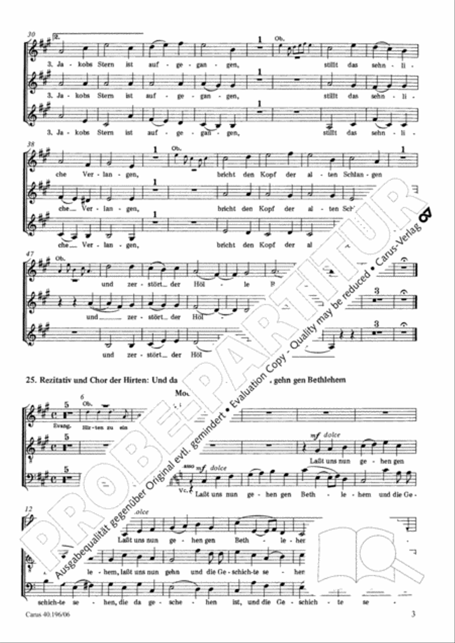 Die Geburt Christi SSA scores gallery preview page 4