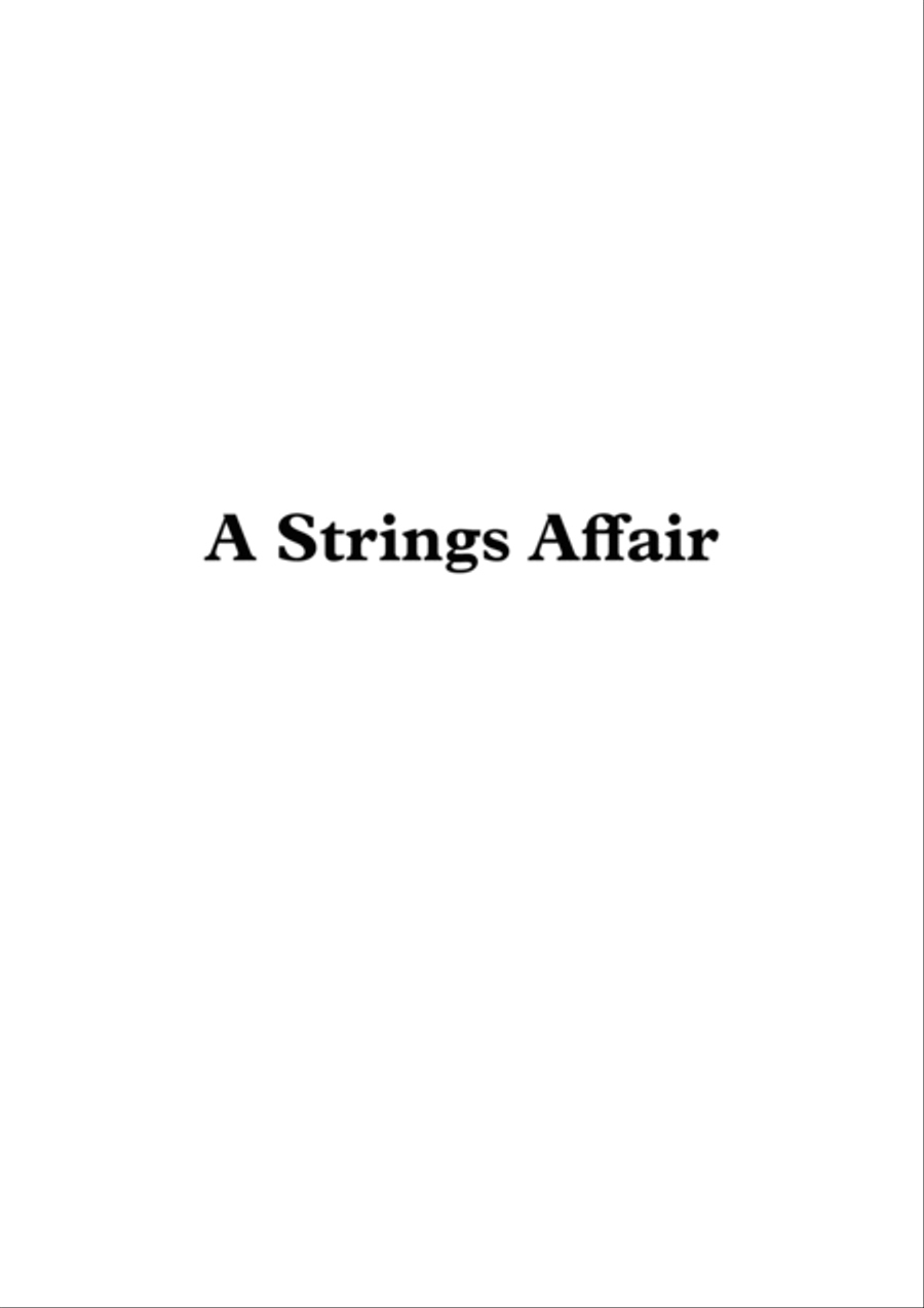 A Strings Affair Concert Band scores gallery preview page 1