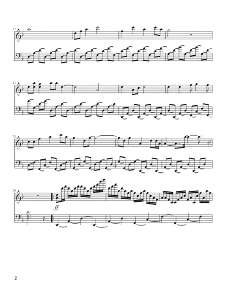 Rampage Piano Solo scores gallery preview page 2