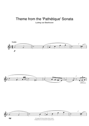 Theme from Pathetique Sonata