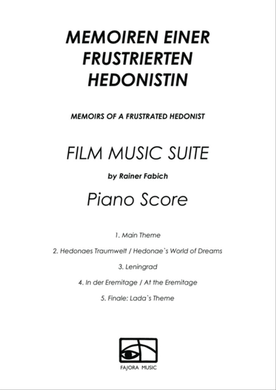 Memoirs of a frustrated Hedonist (Film music) Piano Solo scores gallery preview page 2